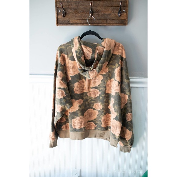 Free People It's A Vibe Printed Hoodie Floral XS NEW - Picture 4 of 5